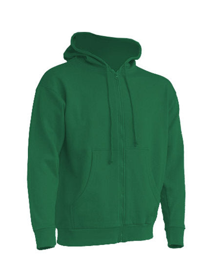 Zipped Hooded Sweater