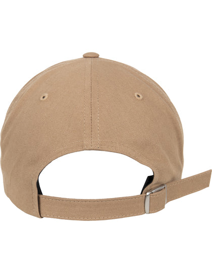 6-Panel Curved Metal Snap Cap