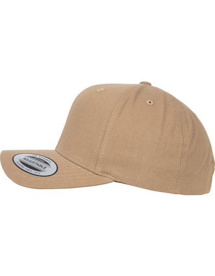6-Panel Curved Metal Snap Cap