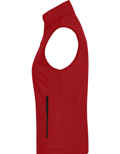 Ladies` Softshell Vest JN1169
