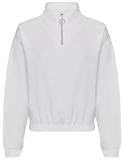 Women´s Cropped 1/4 Zip Sweat