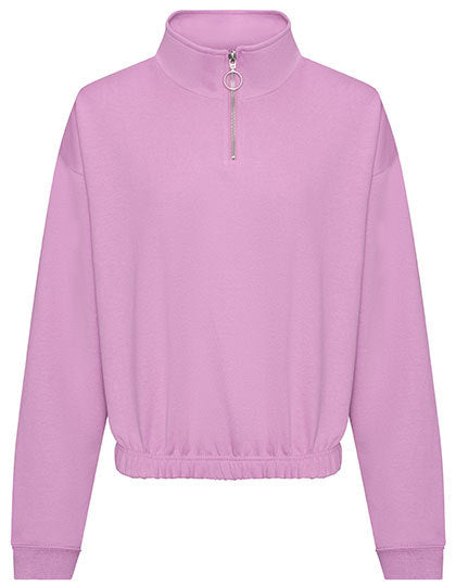 Women´s Cropped 1/4 Zip Sweat