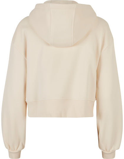 Ladies Short Oversized Zip Jacket