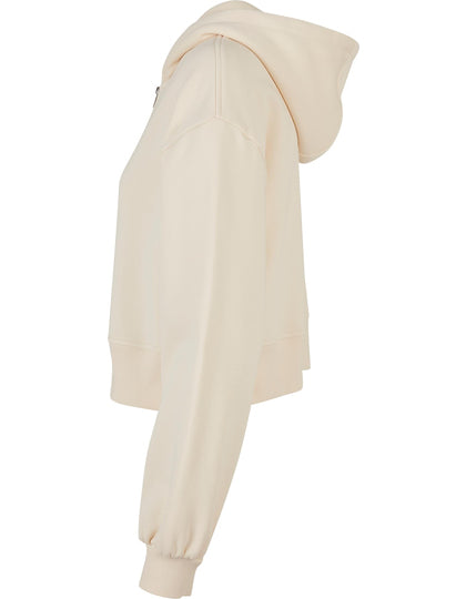 Ladies Short Oversized Zip Jacket