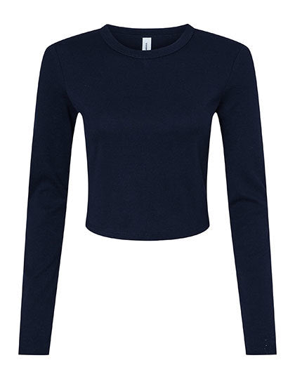 Women´s Micro Rib Long Sleeve Baby Tee