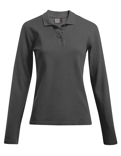 Women´s Heavy Polo Long Sleeve