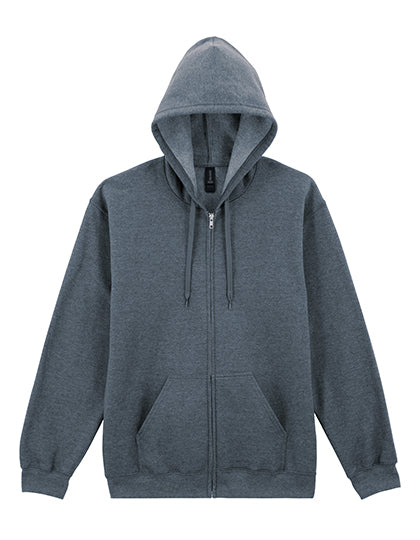 Softstyle® Midweight Fleece Adult Full Zip Hooded Sweatshirt