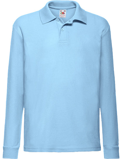 Kids´ Long Sleeve 65/35 Polo
