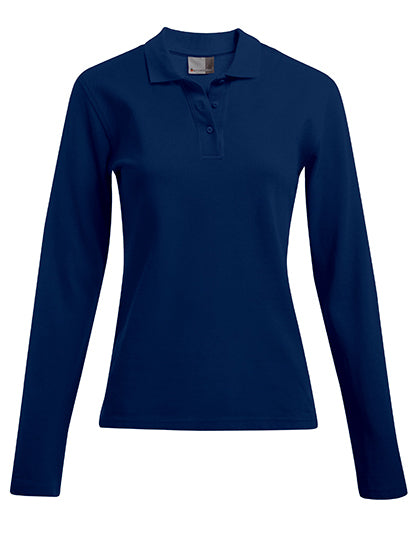 Women´s Heavy Polo Long Sleeve