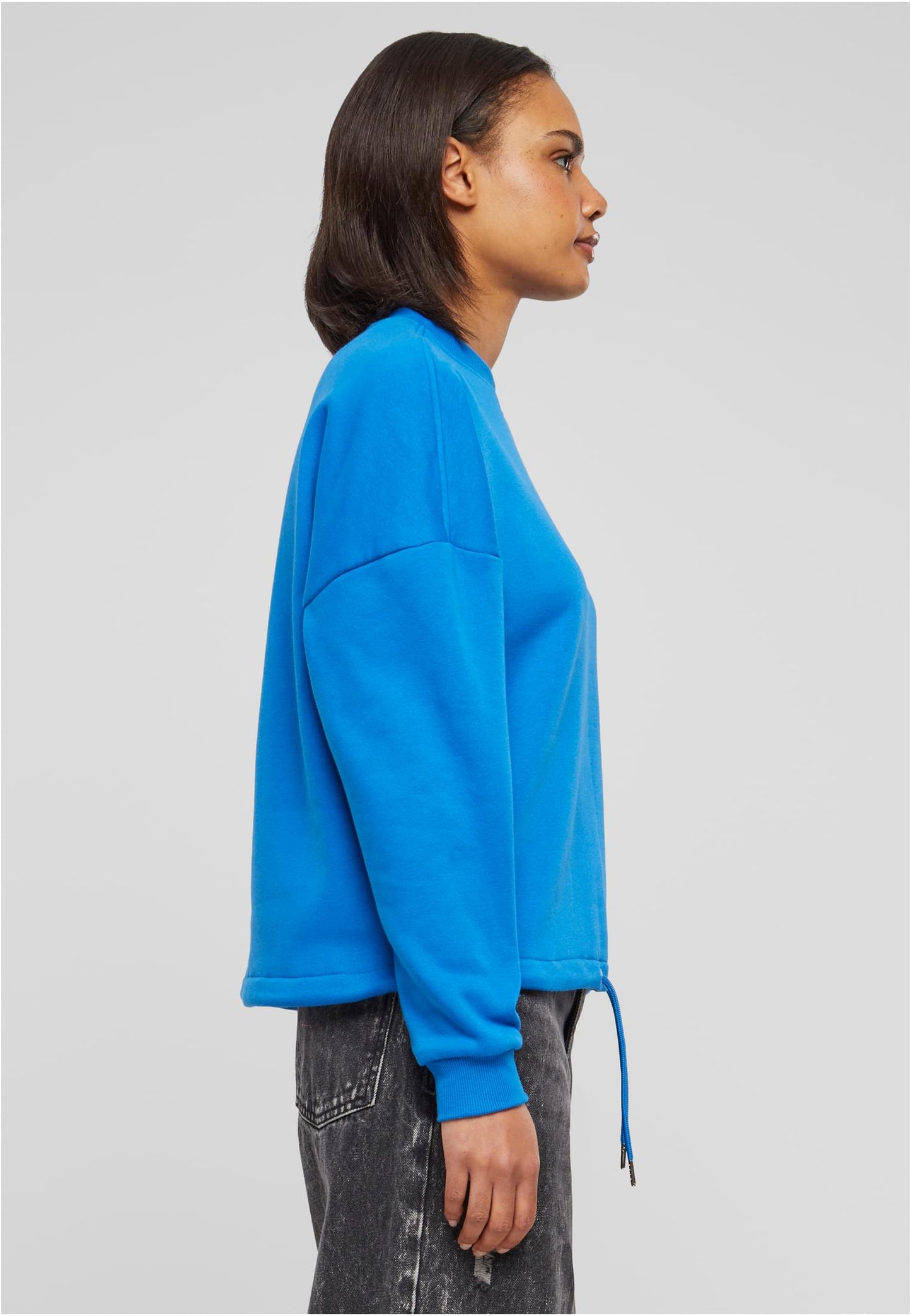 Ladies Oversized Crewneck Sweatshirt