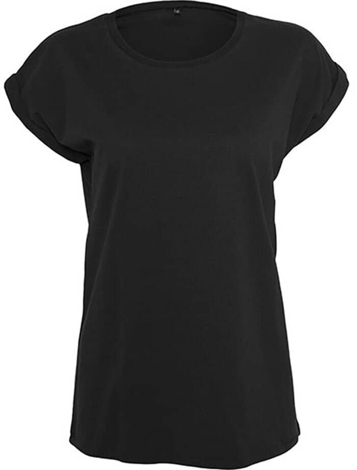 Ladies` Extended Shoulder Tee
