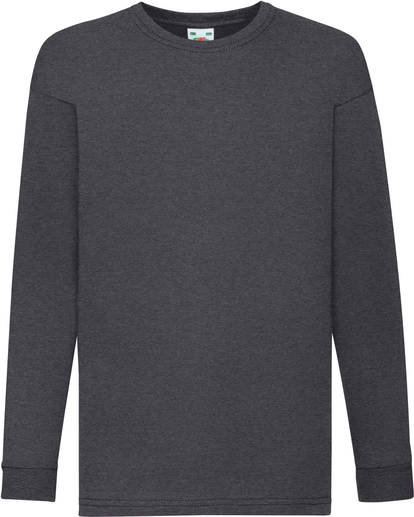 Kids Long Sleeve Valueweight T