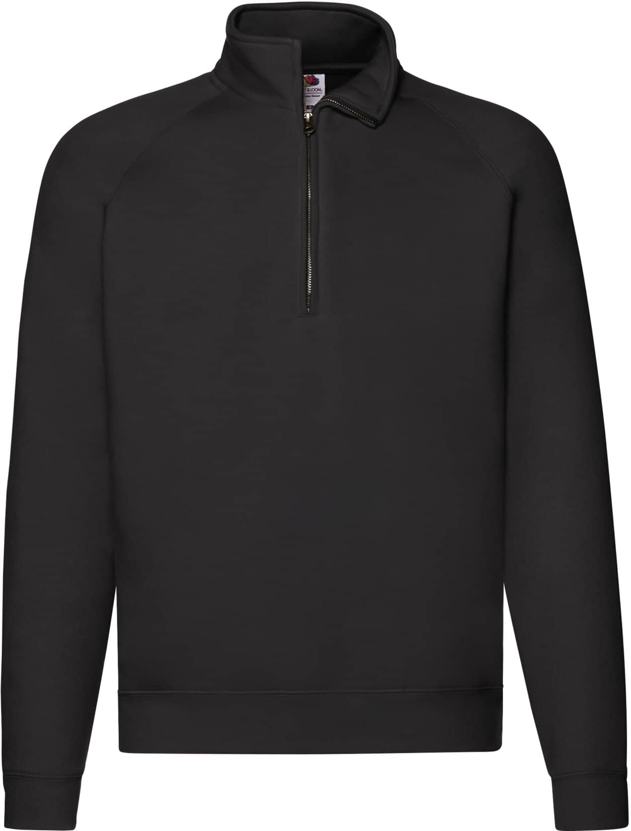 Premium Zip Neck Raglan Sweat