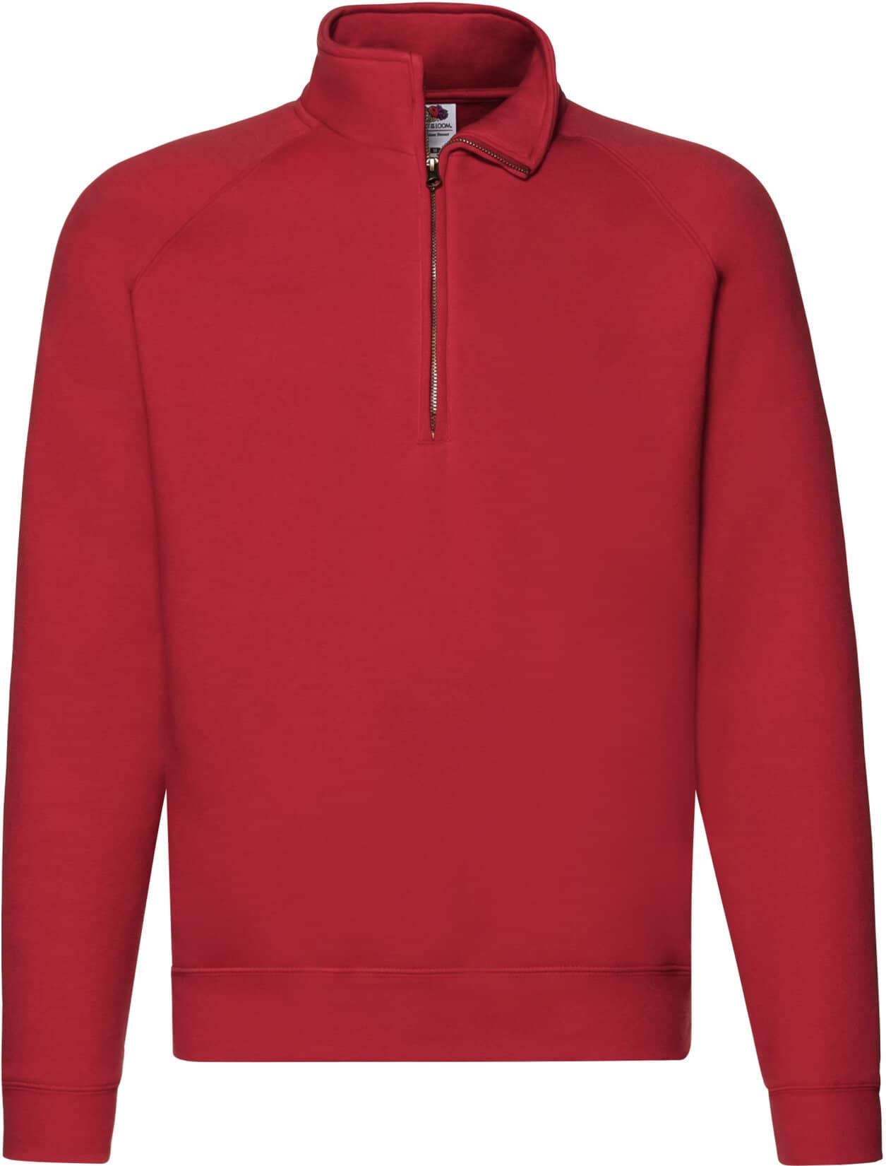 Premium Zip Neck Raglan Sweat