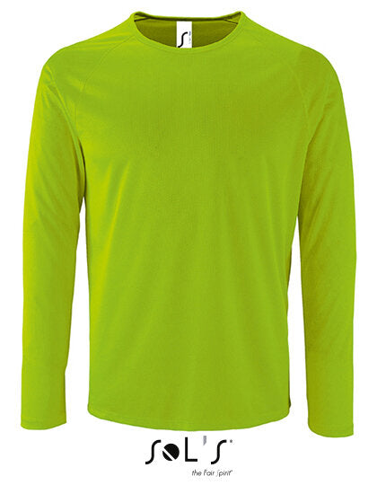 Men`s Long-Sleeve Sports T-Shirt Sporty