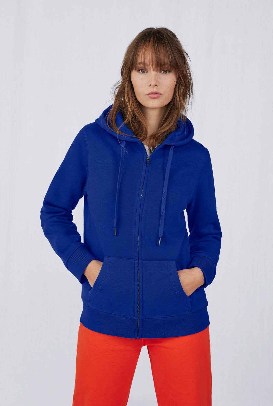 QUEEN Zipped Hood Jacket /Women