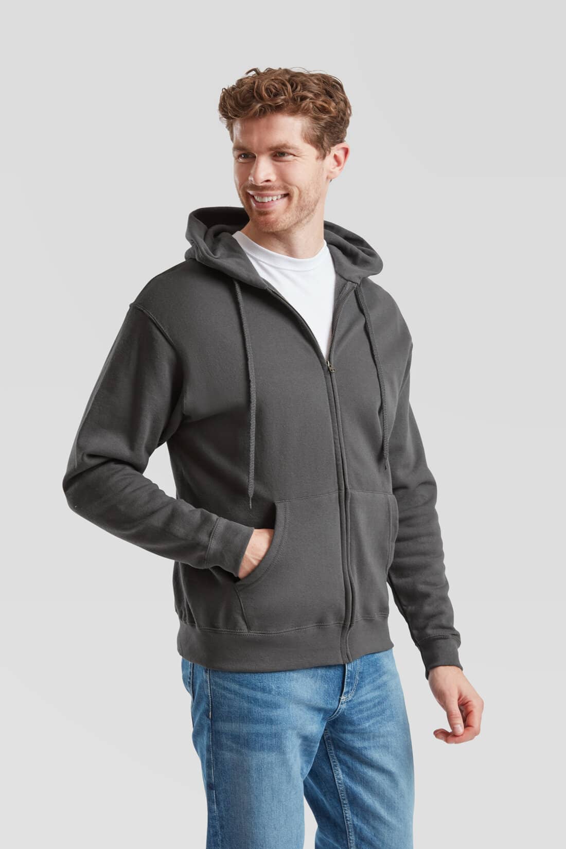 Classic Hooded Sweat Jacket