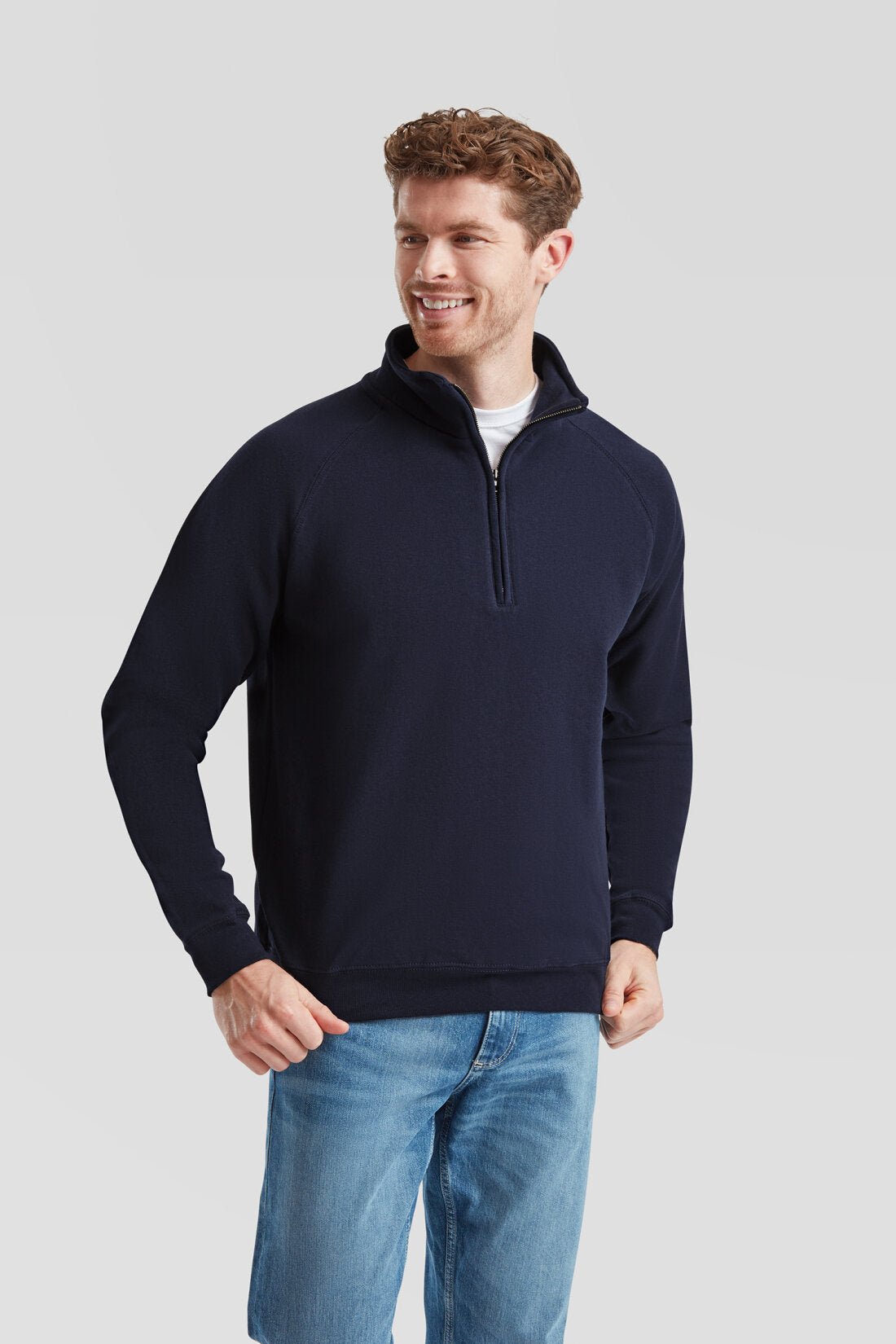 Classic Zip Neck Sweat