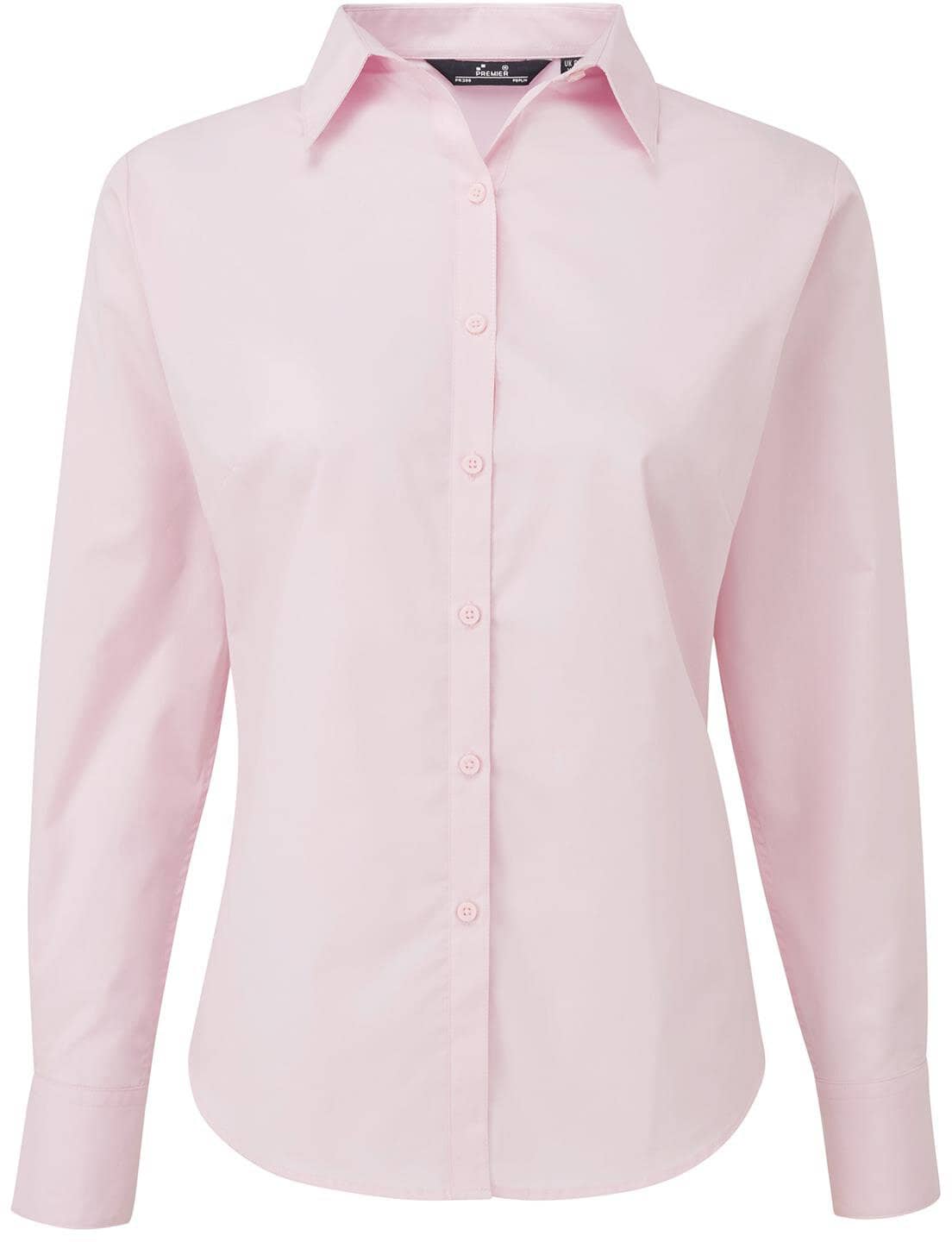 Women´s Poplin Long Sleeve Blouse XXS-2XL