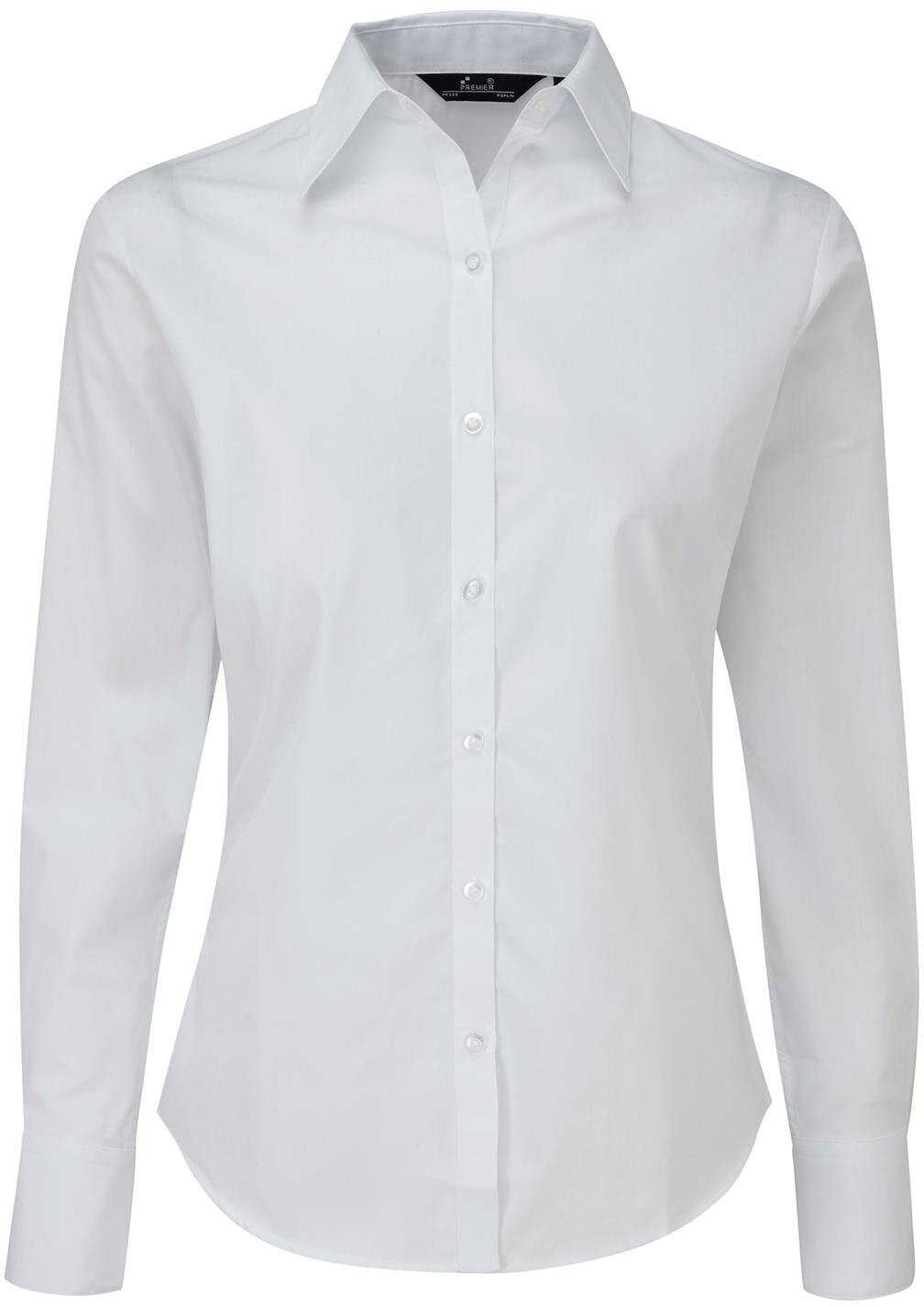 Women´s Poplin Long Sleeve Blouse XXS-2XL