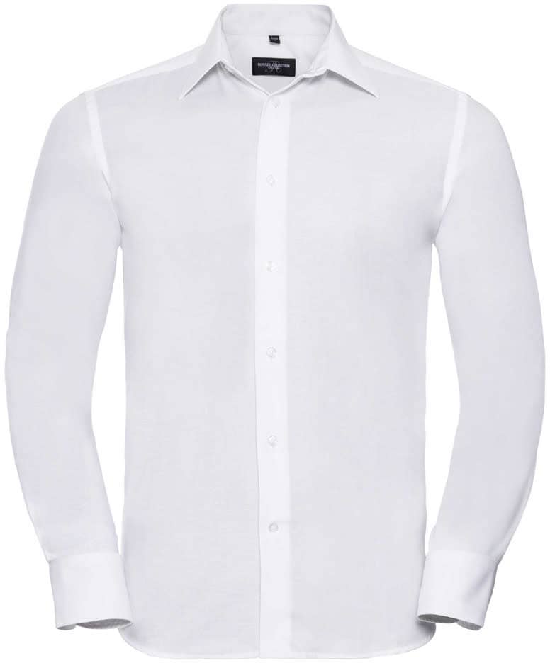 Men`s Long Sleeve Tailored Oxford Shirt