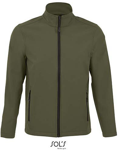 Men`s Softshell Zip Jacket Race