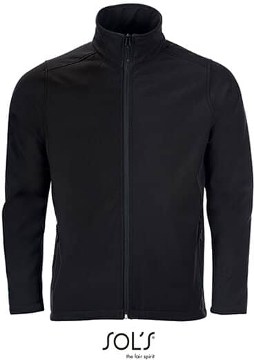 Men`s Softshell Zip Jacket Race