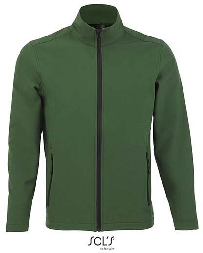Men`s Softshell Zip Jacket Race