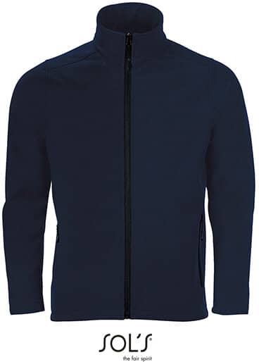 Men`s Softshell Zip Jacket Race