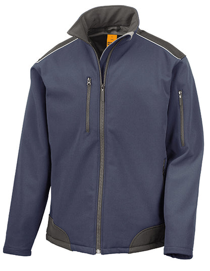 Ripstop Soft Shell Workwear Jacket With Cordura Panels