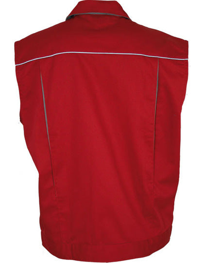Contrast Work Vest