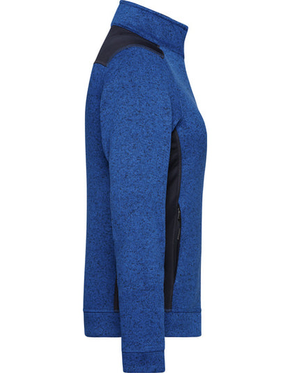 Ladies´ Knitted Workwear Fleece Jacket -STRONG-
