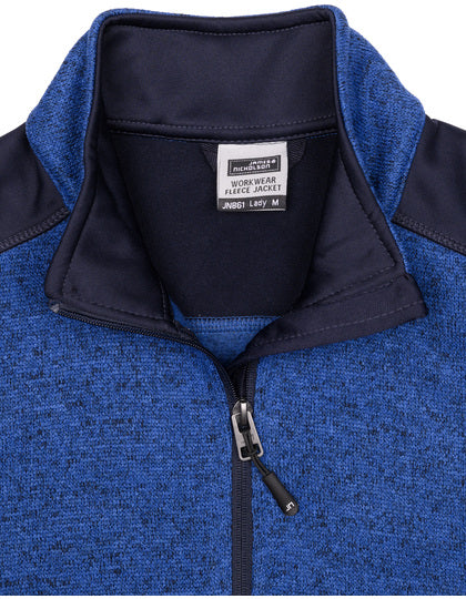 Ladies´ Knitted Workwear Fleece Jacket -STRONG-