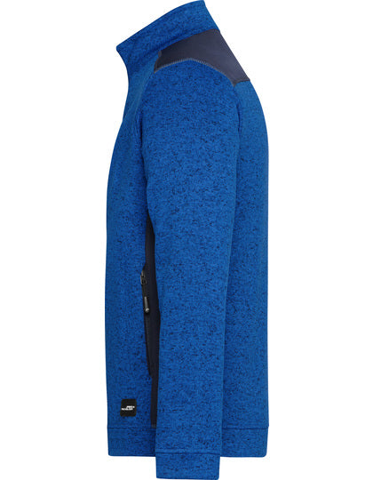 Men´s Knitted Workwear Fleece Jacket -STRONG-