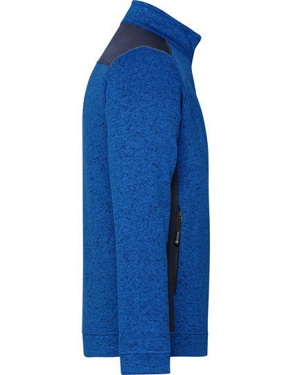 Men´s Knitted Workwear Fleece Jacket -STRONG-