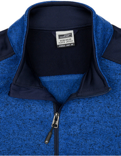 Men´s Knitted Workwear Fleece Jacket -STRONG-