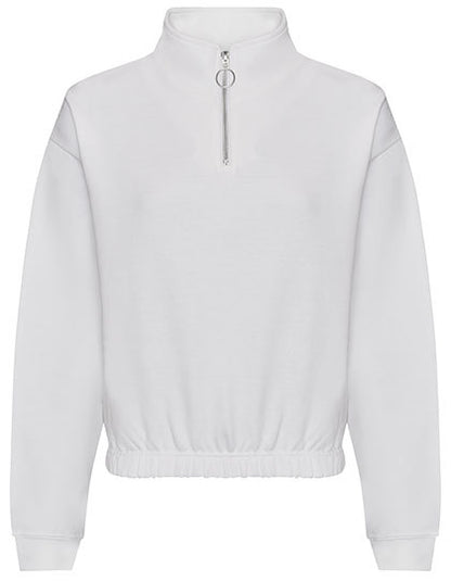 Women´s Cropped 1/4 Zip Sweat