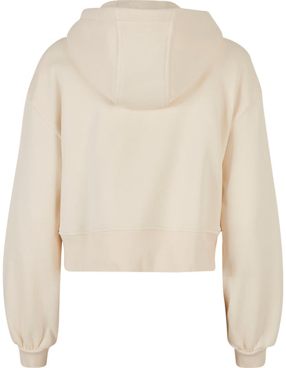 Ladies Short Oversized Zip Jacket