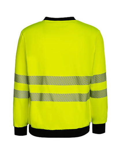 EOS Hi-Vis Workwear Sweatshirt With Printing Area
