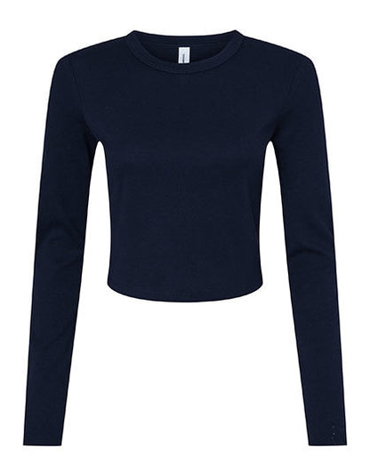 Women´s Micro Rib Long Sleeve Baby Tee