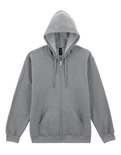 Softstyle® Midweight Fleece Adult Full Zip Hooded Sweatshirt
