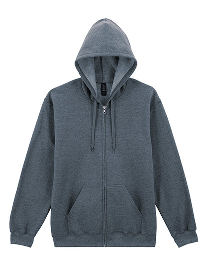 Softstyle® Midweight Fleece Adult Full Zip Hooded Sweatshirt