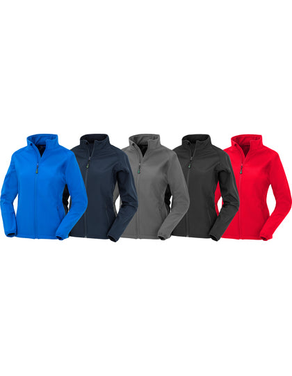 Women´s Recycled 2-Layer Printable Softshell Jacket