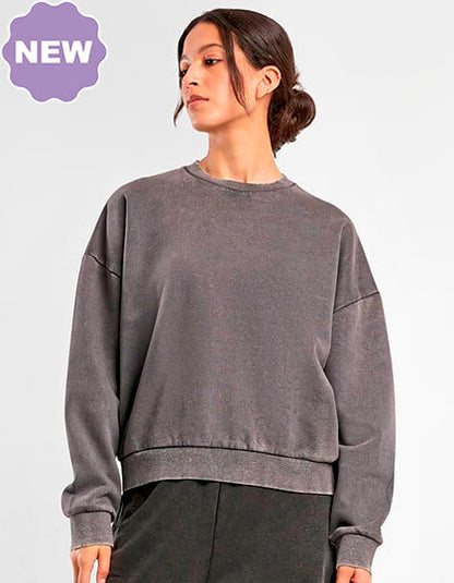 Ladies Vintage Heavy Crewneck