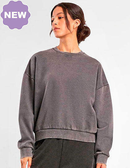Ladies Vintage Heavy Crewneck