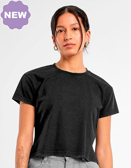 Ladies Vintage Cropped Tee