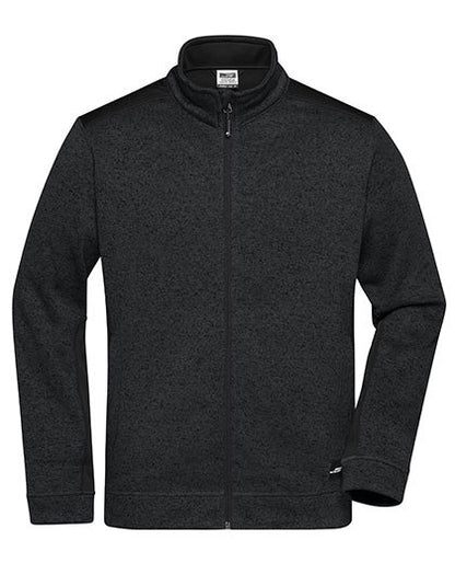 Men´s Knitted Workwear Fleece Jacket -STRONG-