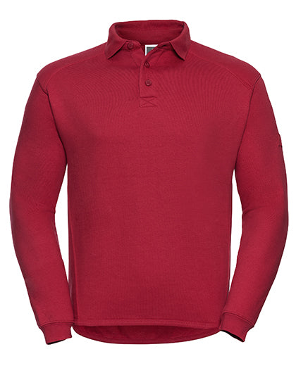 Adults' Heavy Duty Collar Sweatshirt