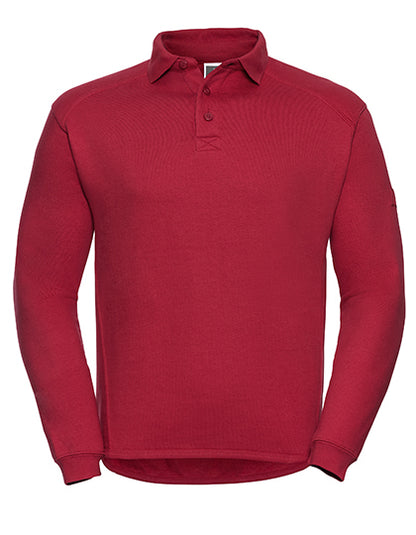 Adults' Heavy Duty Collar Sweatshirt