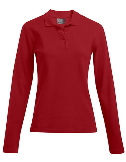 Women´s Heavy Polo Long Sleeve